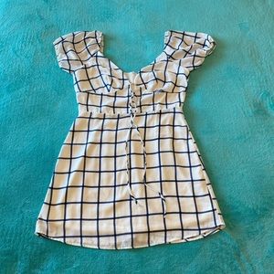 Blue & White Sun Dress